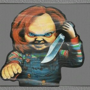3D стикер за кола Чъки Child's Play - Hover Image