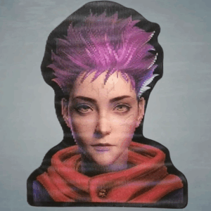 3D стикер за кола Jujutsu Kaisen Сукуна - Hover Image