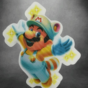3D стикер за кола  Super Mario Тануки - Hover Image