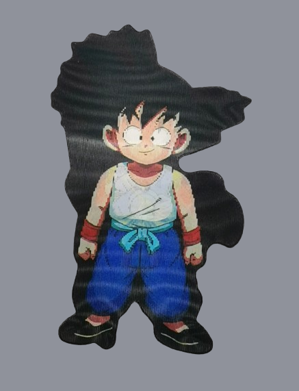 3D стикер за кола Dragon Ball Son Goku – Аниме енергия - Image 3