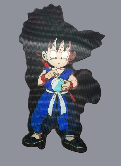3D стикер за кола Dragon Ball Son Goku – Аниме енергия - Image 2