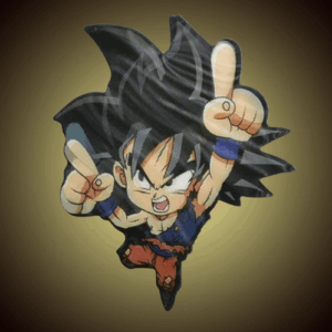 3D аниме стикери за кола Dragon Ball Гоку за мотор