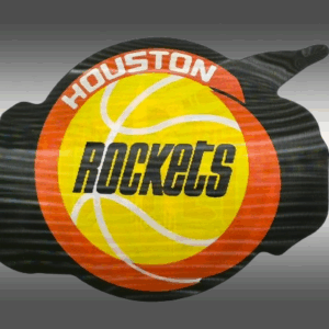 3D стикер за кола Houston Rockets баскетболен дизайн за лаптоп NBA лого