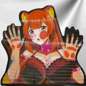 3D стикер за кола Shinobu Kocho Demon Slayer аниме за лаптоп