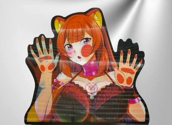 3D стикер за кола Shinobu Kocho Demon Slayer аниме за лаптоп