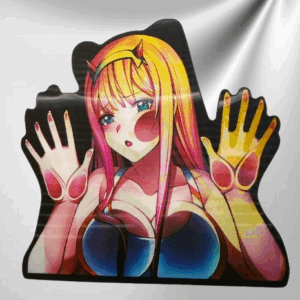 3D стикер за кола Shinobu Kocho – Demon Slayer Waifu - Hover Image