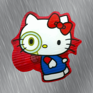 3D Стикер за Кола Hello Kitty - Хелоу Кити - Hover Image