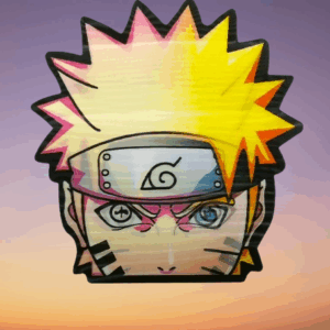 3D Стикер за Кола Наруто (Naruto Uzumaki) - Hover Image