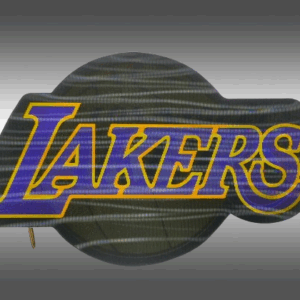 3D Стикер за Кола Лос Анджелис Лейкърс - NBA лого - Hover Image
