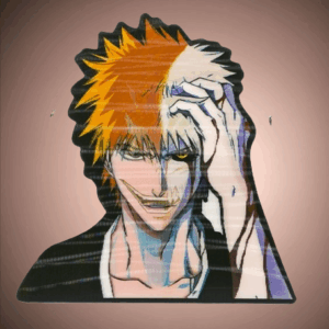 3D Стикер за Кола Ичиго Куросаки - Bleach - Hover Image