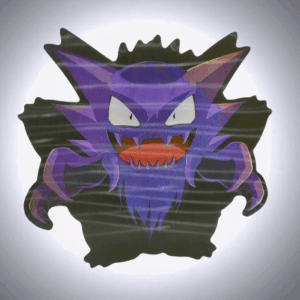 3D Стикер за Кола Генгар (Gengar) - Покемон - Hover Image