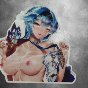 3D Стикер за кола Eula Lawrence Genshin Impact - Hover Image