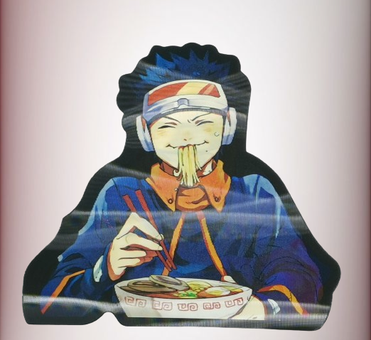 3D Стикер за кола Naruto & Obito – Аниме енергия - Image 2