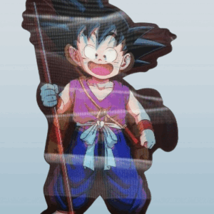 3D Стикер за Кола Сон Гоку (Dragon Ball) - Малкият Гоку - Hover Image