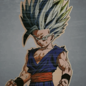 3D стикер за кола Gohan Super Saiyan – Dragon Ball Z мощ - Hover Image