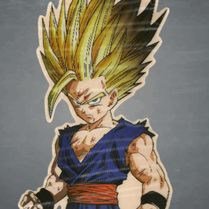 3D стикер за кола и мотор Gohan Super Saiyan аниме дизайн