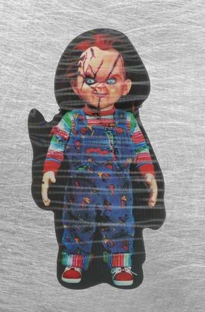3D Стикер за Кола Чъки (Chucky) - хорър класика - Image 2