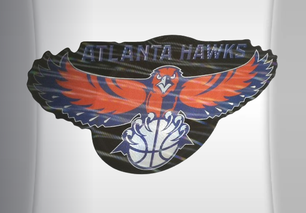 3D Стикер за кола Atlanta Hawks – Баскетболен тунинг - Image 2
