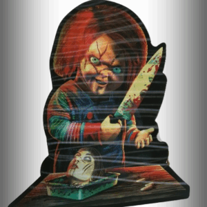 3D Стикер за Кола Чъки (Chucky) - Хорър класика - Hover Image