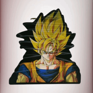 3D стикер за кола Dragon Ball Гоку Супер Саян аниме декорация