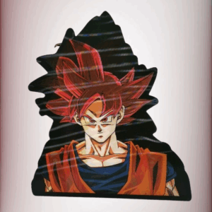 3D Стикер за Кола Dragon Ball - Гоку Супер Саян - Hover Image