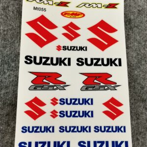 Стикери за мотор Suzuki GSX и лепенки RM-Z за тунинг на каска