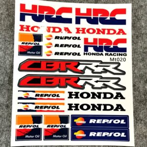 Стикери за мотор Honda Repsol HRC лепенки за каска и тунинг