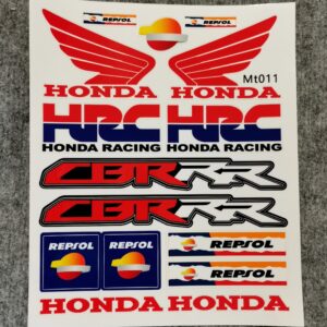 Стикери за мотор Honda HRC Repsol лепенки за каска и байк