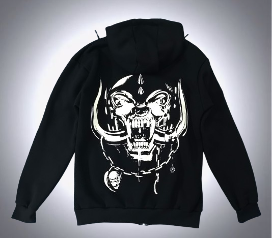 Качествен анорак на Motörhead с цип и качулка - Image 2