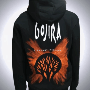 Gojira суичър с цип L'Enfant Sauvage от 100 % памук - Hover Image