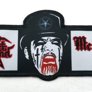 Текстилна нашивка King Diamond & Mercyful Fate с висококачествена щампа