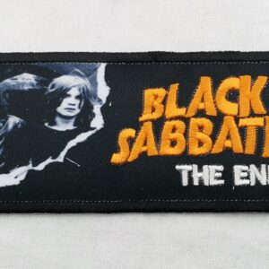 Текстилна нашивка Black Sabbath The End с висококачествена щампа