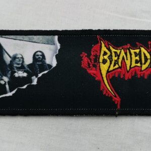 Текстилна нашивка Benediction с висококачествена щампа и лого