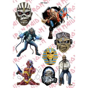 Стикерпак на Iron Maiden с дивицата Eddie
