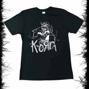 Метъл тениска Korn Follow the Leader с момиченце на пропаст