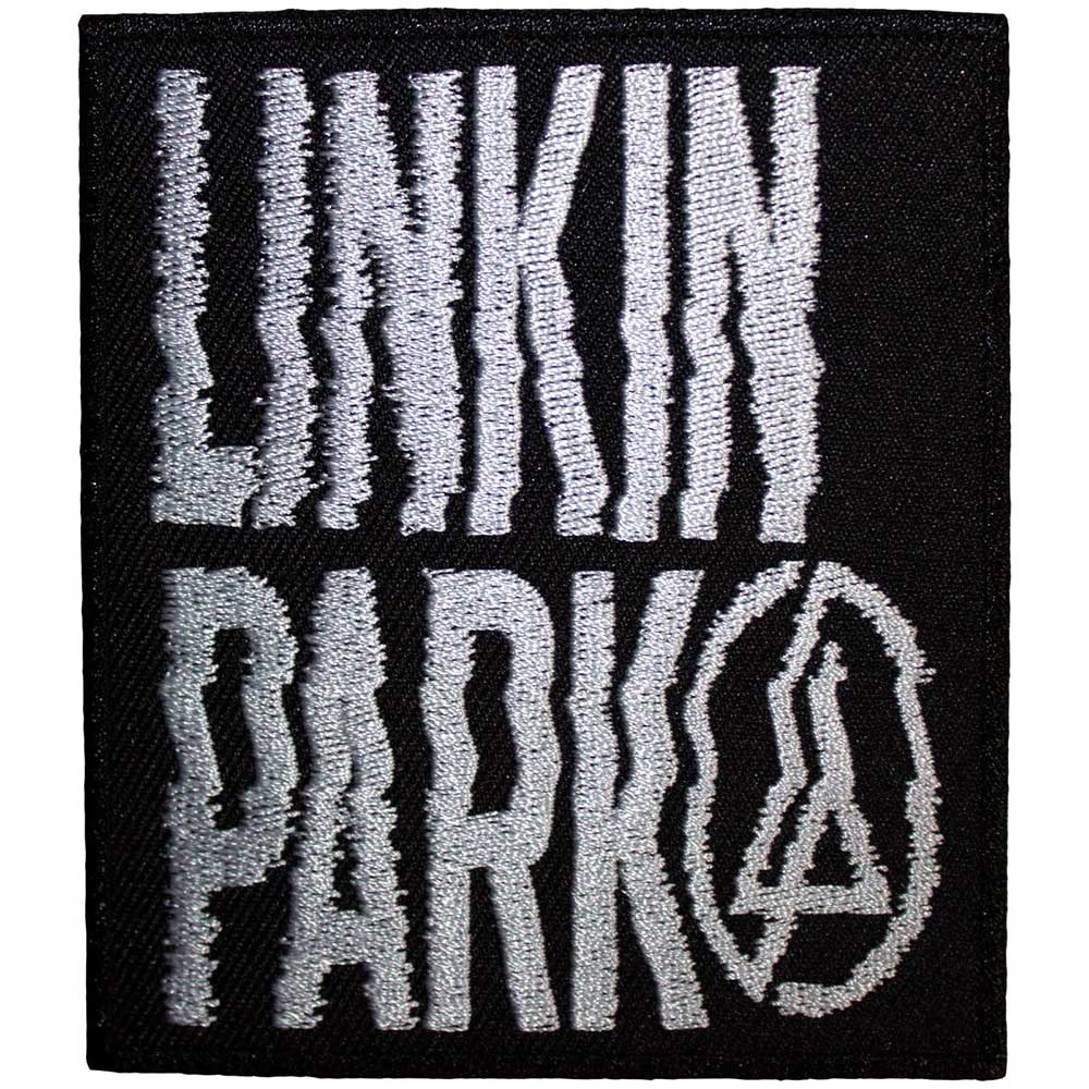 Квадратна нашивка Linkin Park с лого Hybrid Theory и символ войник.