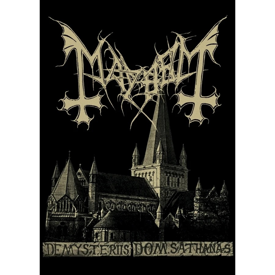 Плакат за стена Mayhem De Mysteriis Dom Sathanas блек метъл постер