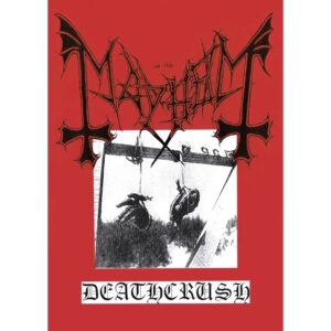 плакат за стена Mayhem Deathcrush червен