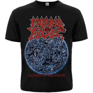 Метъл тениска Morbid Angel Altars of Madness черна мъжка