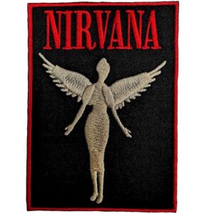 Нашивка NIRVANA "In Utero" Ангел, бродирана