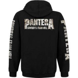 Ватиран суичър с цип на Pantera Cowboys from Hell - Hover Image
