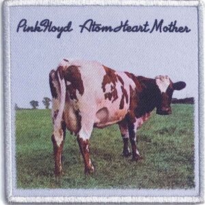 Квадратна нашивка Pink Floyd Atom Heart Mother с изображение на крава