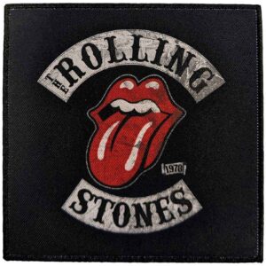 Нашивка на Rolling Stones с емблематичния червен език
