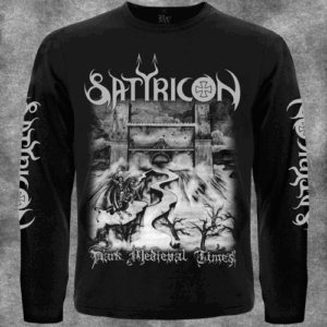 Мъжка черна блуза на Satyricon