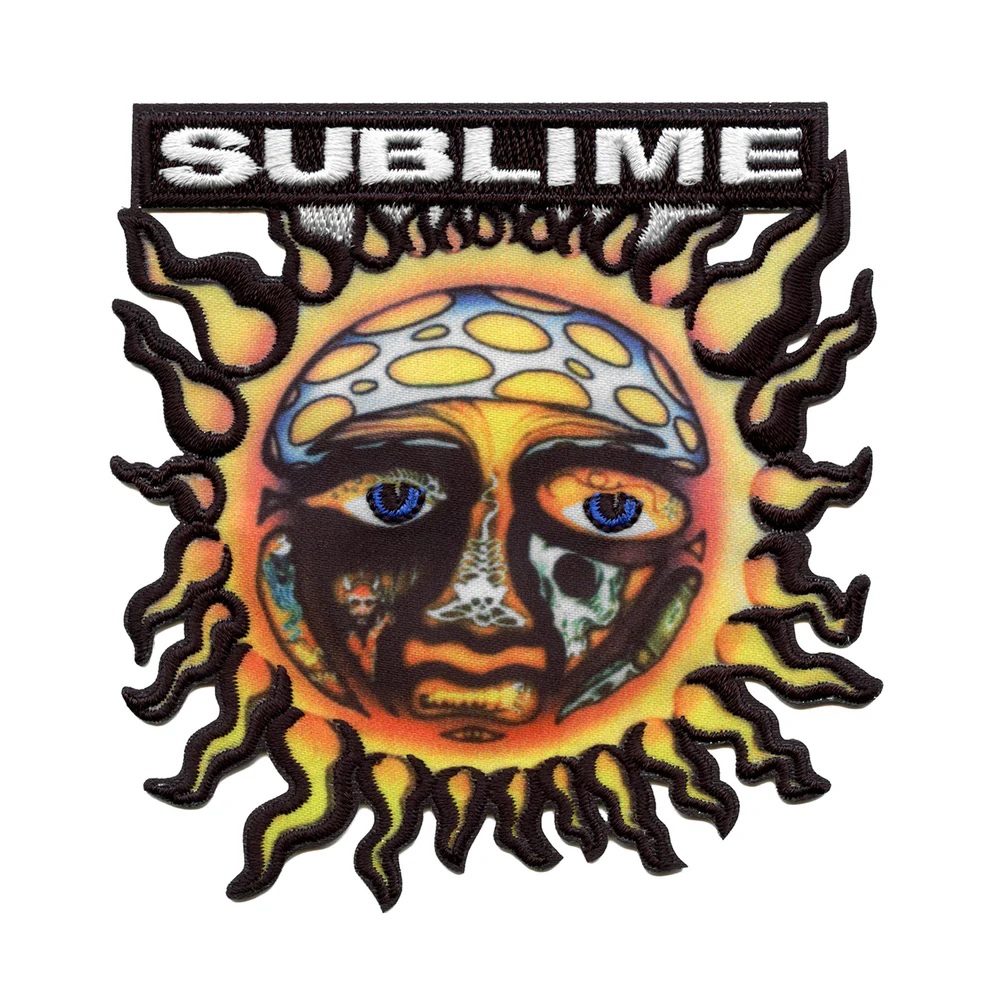 Sublime нашивка с логото Burnout Sun