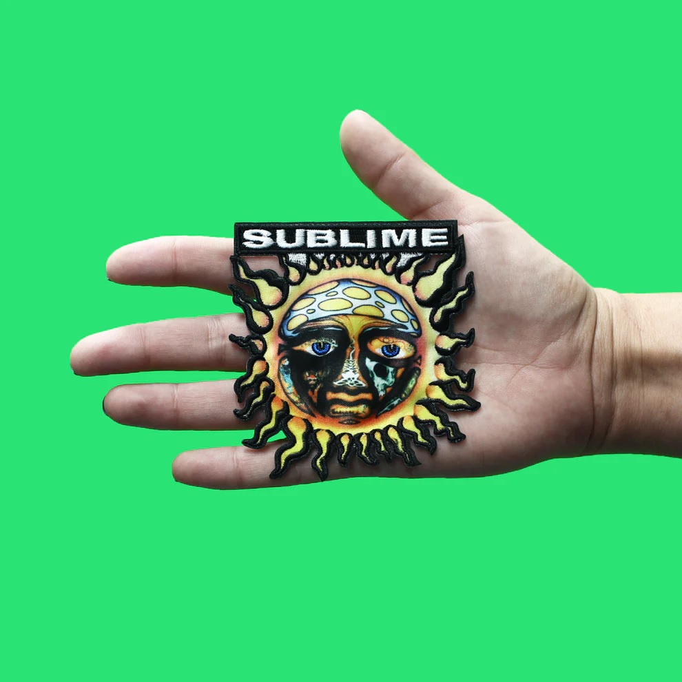Нашивка за дрехи Sublime Burnout Sun, лицензиран пач - Image 2
