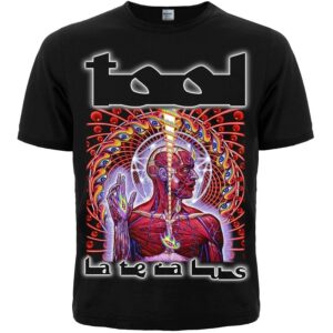 Черна метъл тениска Tool - Lateralus с анатомичен принт и лого