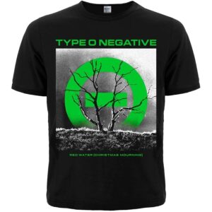 Метъл тениска Type O Negative Red Water със зелено лого