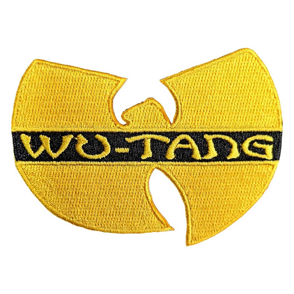 Текстилна нашивка Wu-Tang Clan с жълто W лого.