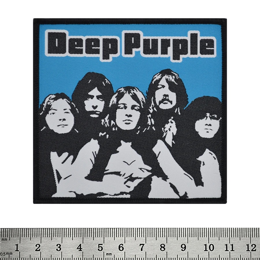 Нашивка DEEP PURPLE класически състав, бродирана